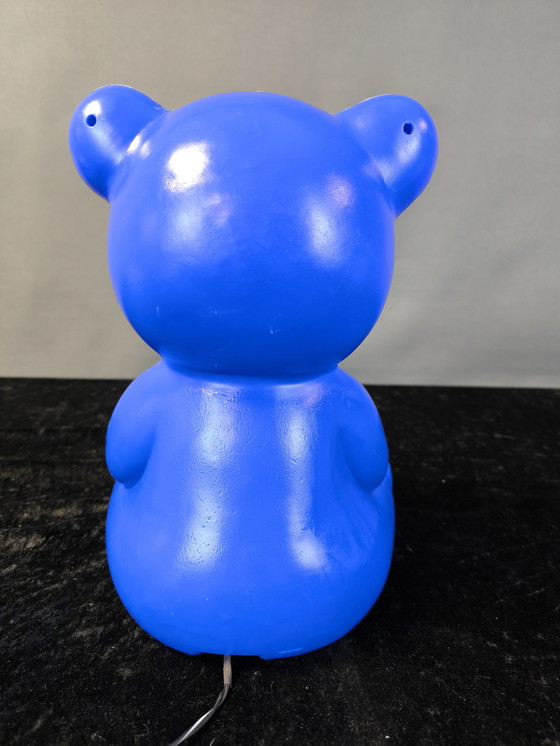 Image 1 of Lampe de table vintage ours en plastique