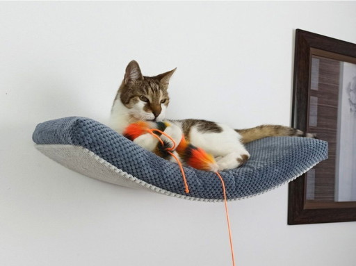 Kattenplank – The Arcing Haven 60 cm - onzichtbare bevestiging