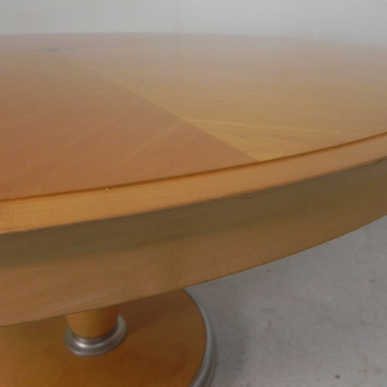 Image 1 of Isa dining table by Chi Wing Lo for Giorgetti, 130 cm, 1990s