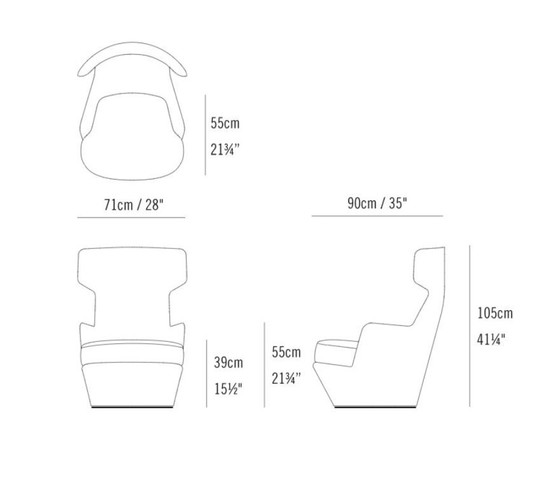 Image 1 of MY TURN / BENSEN armchair