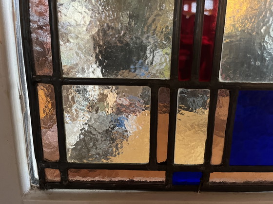 Image 1 of Glas in lood raam