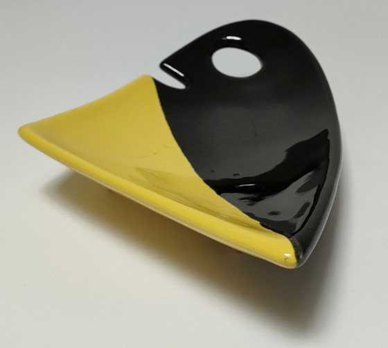 Image 1 of Vassoio portaoggetti antropomorfo in ceramica degli anni '50