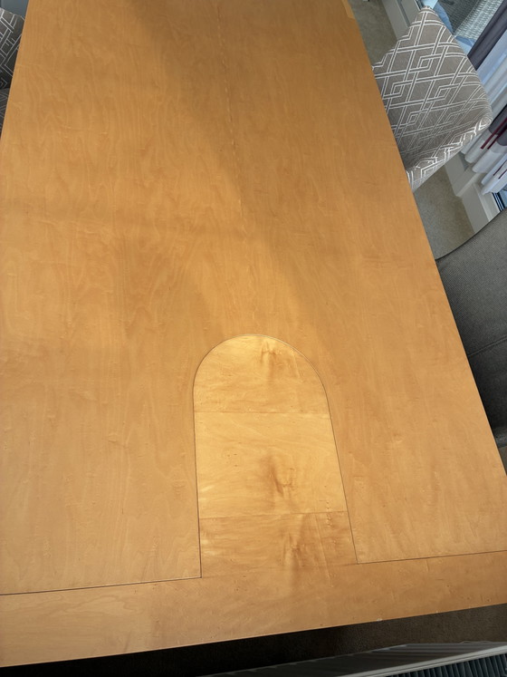 Image 1 of Giorgetti dining table designed by Chi Wing Lo. First owner.