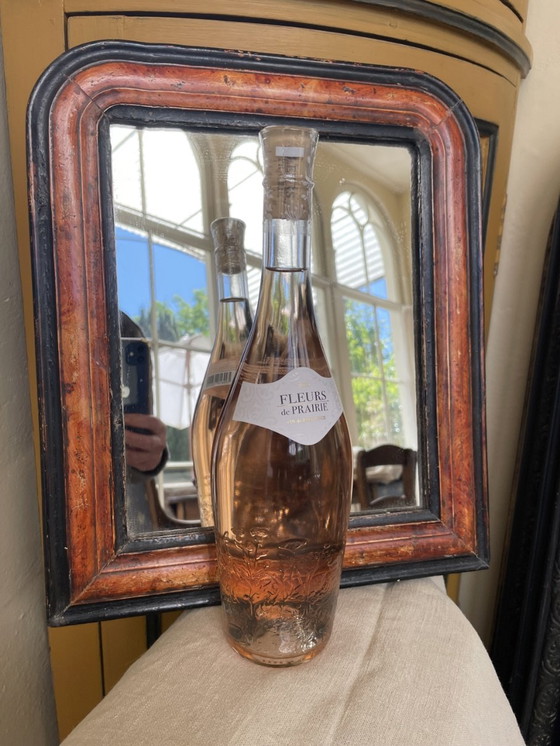 Image 1 of Specchio francese in legno frivolo Luigi Filippo 40 cm