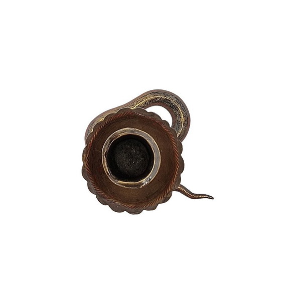 Bougeoir cobra vintage en laiton – Bougeoirs et chandeliers (photo 4 of 5)