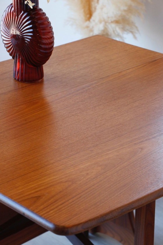 Image 1 of G-Plan opklapbare Scandinavische teakhouten tafel