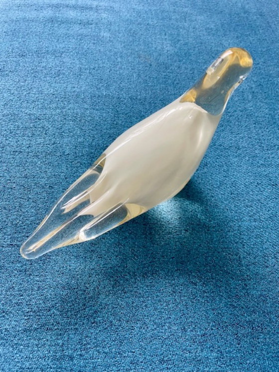 Image 1 of Glass bird sculpture in Scandinavian design
