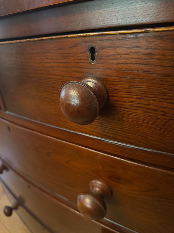Eichholtz Commode Bowfront Acajou – Bois, Klassiek (photo 7 of 8)