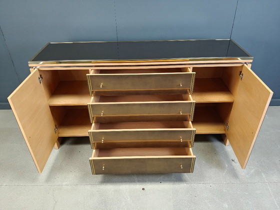 Image 1 of Credenza vintage in ottone di belgochrom, anni '70