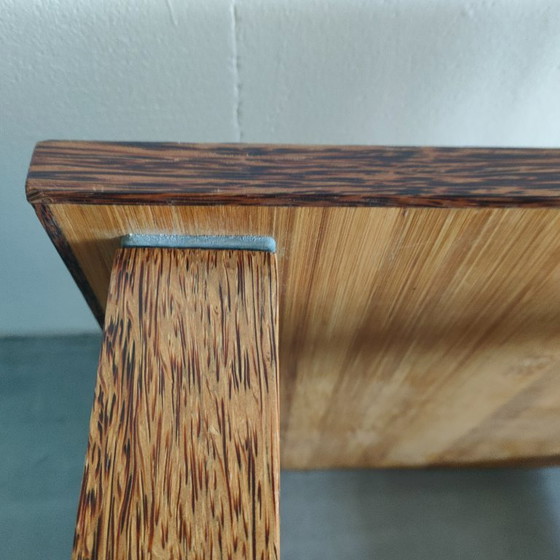 Tavolino quadrato con finitura in legno scuro, Tavolini, Marrone, Modern (foto 5 di 7)