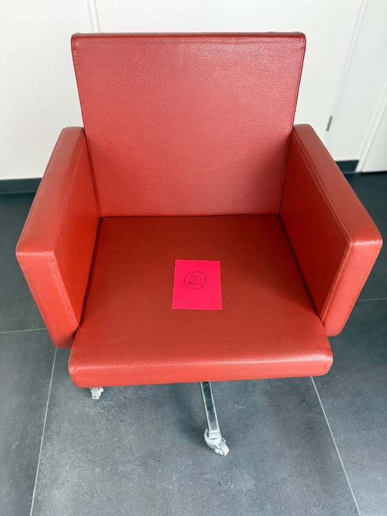 Image 1 of 4x sedia da ufficio Atelier Van Lieshout | Lensvelt | sedia da scrivania | sedia da conferenza