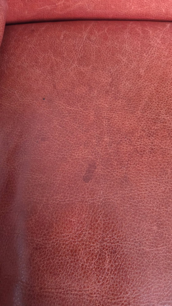 Image 1 of Gerard van den Berg High Noon Sofa, rotes Leder