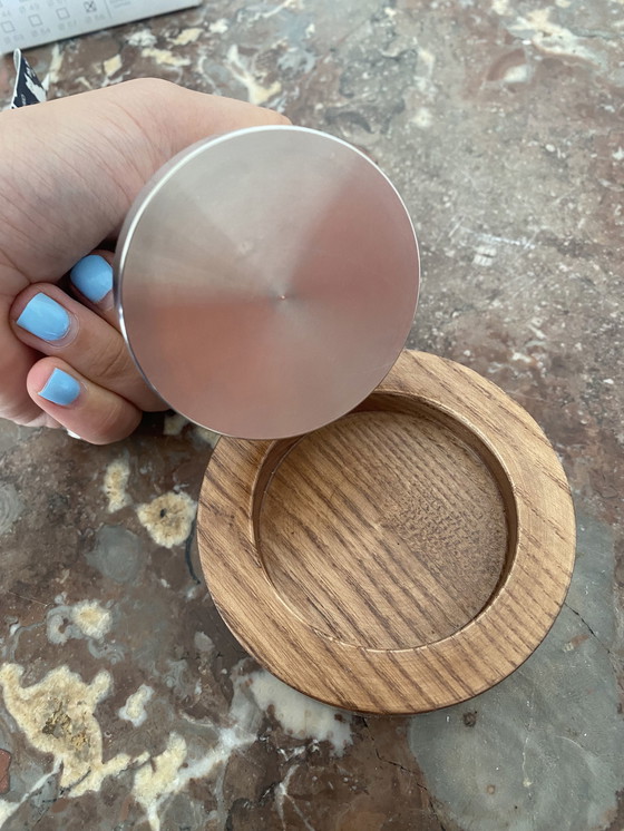 Image 1 of Motta Coffee Tamper + Wooden Holder