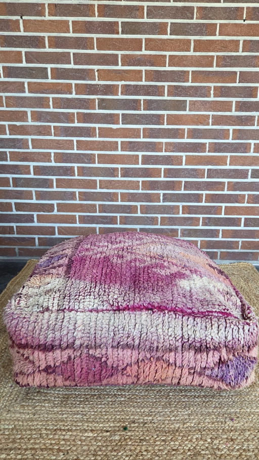 Vintage Kilim Pouf – hockers en poefs, Wool (photo 2 of 6)