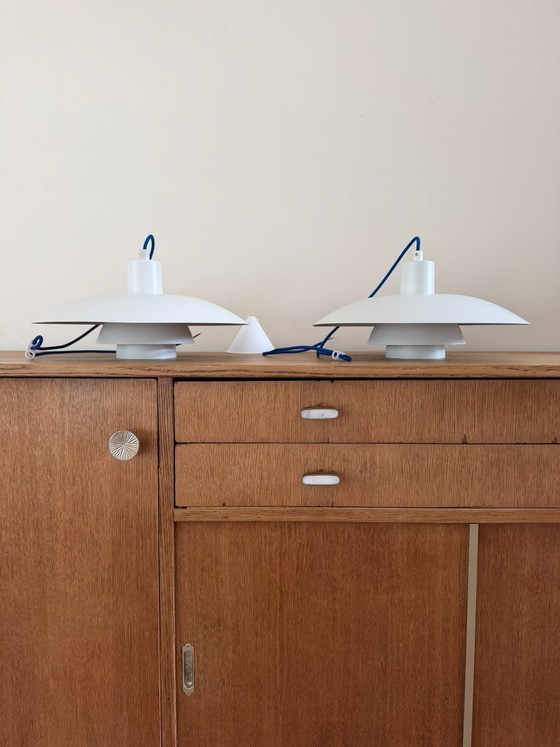 Image 1 of Set vintage di 2 lampade Louis Poulsen PH4/3 - Poul Henningsen - PH4