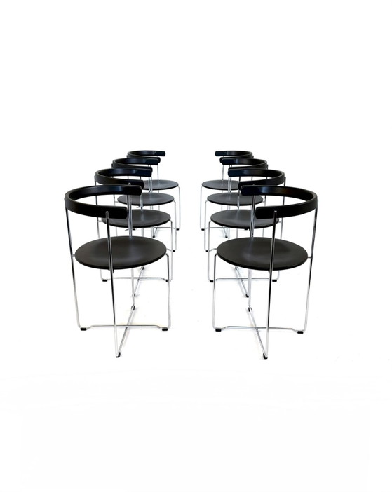 Image 1 of 8 sedie pieghevoli dal design vintage, Kusch & Co '80