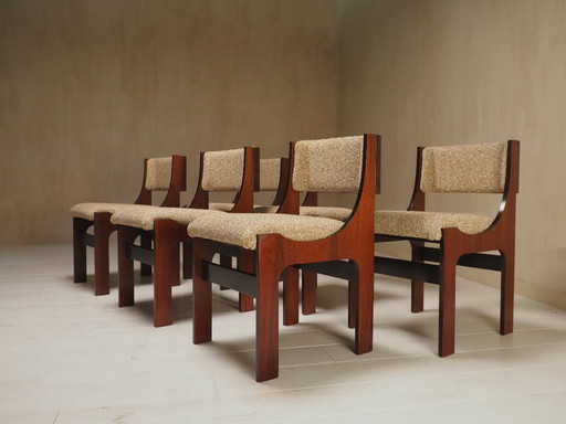 Satz von 6 Stühlen Modell "273" von Franco Asnaghi für Asnaghi, 1966