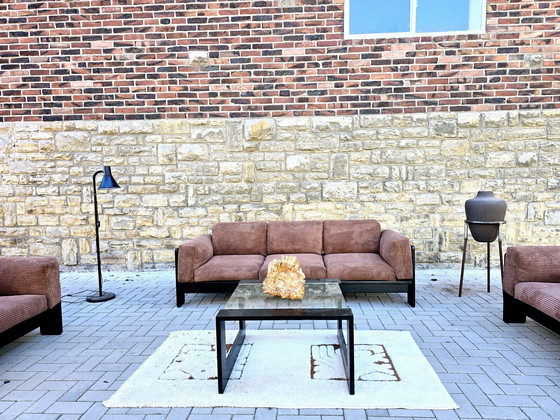 Image 1 of Gavina Knoll International Bastiano Afra Tobia Scarpa 60s Set Sitzgruppe Garnitur Bänke Sofa Sessel Mid Century Vintage 