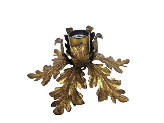 Image 1 of Studio Banci Firenze - Applikation - Deckenleuchte - Gold - Italien - 70er Jahre