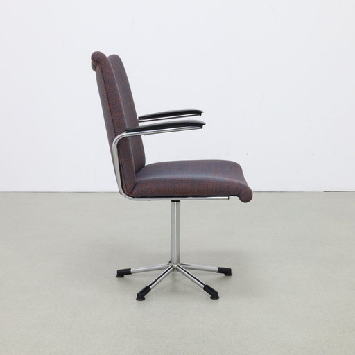 Office chair Model 3314 The White, 1960s New Upholstered