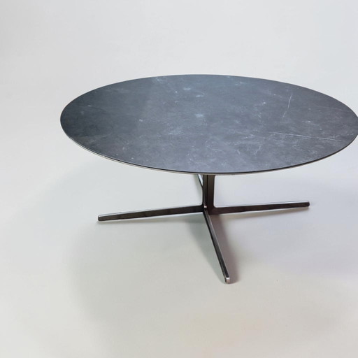 Mesa de centro redonda de diseño BoConcept Sevilla – salontafels, Chrome, Ceramic (photo 2 of 12)