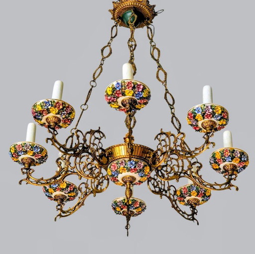 Venetian Chandelier Porcelain