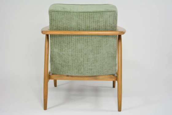 Image 1 of Z-fauteuils in olijfgroen corduroy