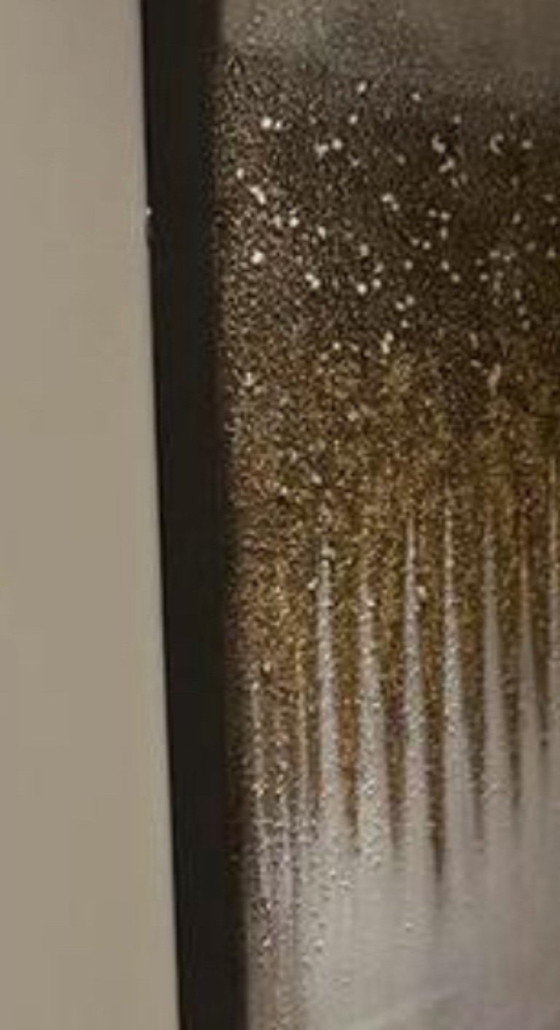 Image 1 of Tableau abstrait Kare Design Champs 200x100cm