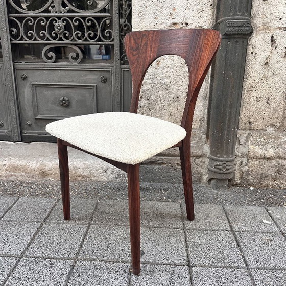 Image 1 of (5) Sedie “Peter”, Niels Koefoed per Hornslet di Koefoed, scandinavo moderno, 1957 – Danimarca