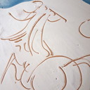 Piatto Decoro Cavallo, Giovanni Poggi, Atelier Giorgio Albisola