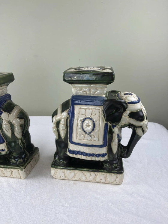 Pair of vintage ceramic bookends – Decorative Objects, Porcelain (photo 5 of 11)