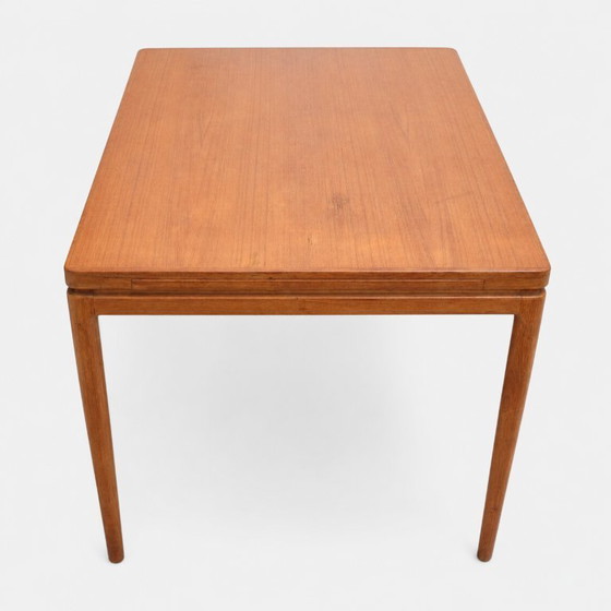 Image 1 of Tavolo da pranzo allungabile vintage in teak – design scandinavo