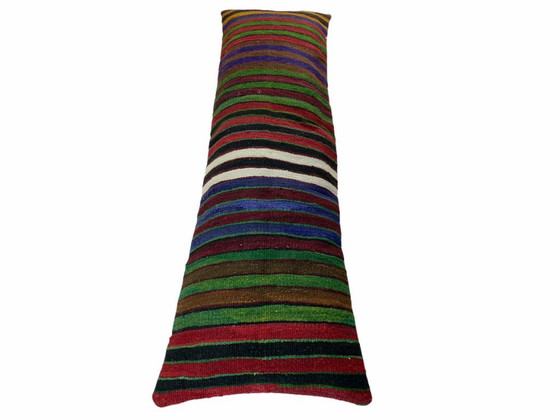 Image 1 of Unique Kilim & Carpet Cushion Cover – 120 x 40 cm