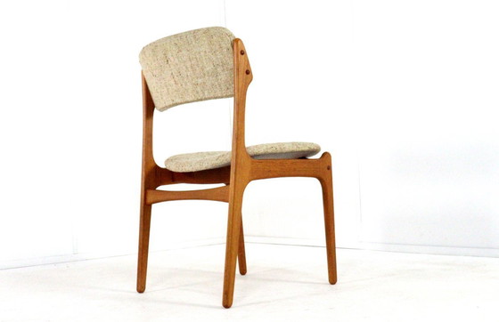 Image 1 of Ensemble de 6 chaises Erik Buch pour O.D. Mobler modèle 49 vintage