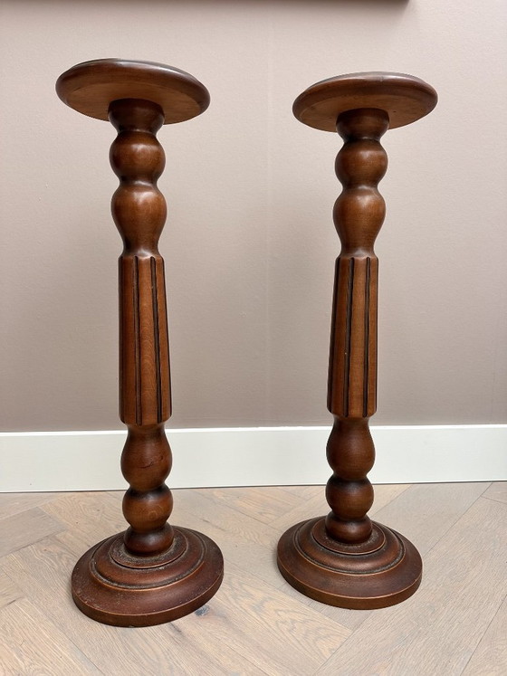 Pedestales Decorativos de Madera – Columnas, Wood (photo 2 of 5)