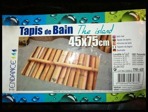 The Island Bath Mat 100% Polyester