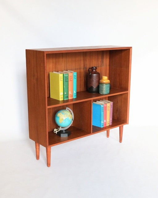Vintage Teak-Bücherregal, dänisches Design, Brouer Møbelfabrik
