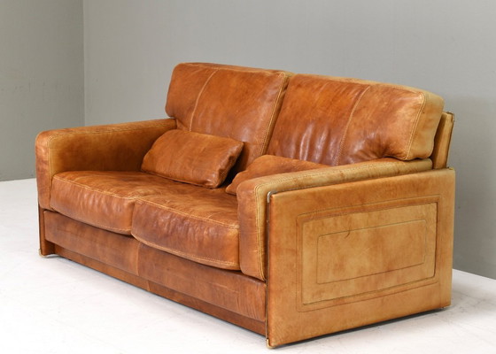 Petit canapé « Arcon » de Baxter, par Marco Milisich – Italie, années 1970 – Canapés 2 places, Leather (photo 4 of 16)