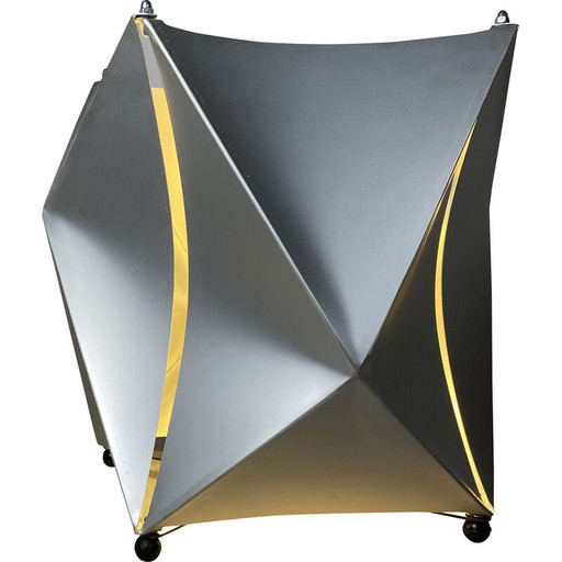 Vintage aluminium lamp, 1970
