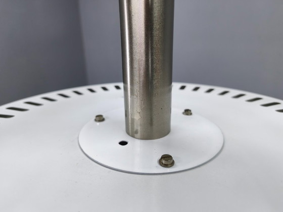 Image 1 of Space Age UFO Chandelier, Metal and Glass, Czechoslovakia 1970s