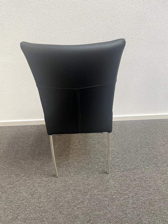 Image 1 of Dining Room Set Table Danish Oval 300 cm and 8 Chairs Toledo (Black)