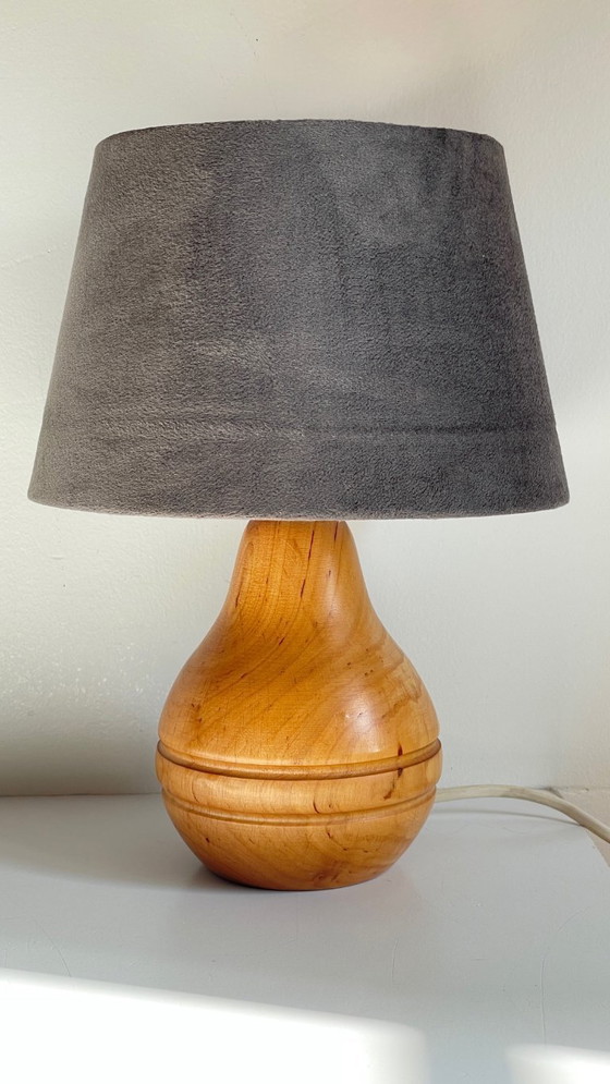 Image 1 of VINTAGE Solid Wood LAMP