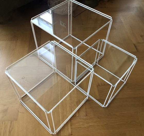 Image 1 of Max Sauze side tables, two sets