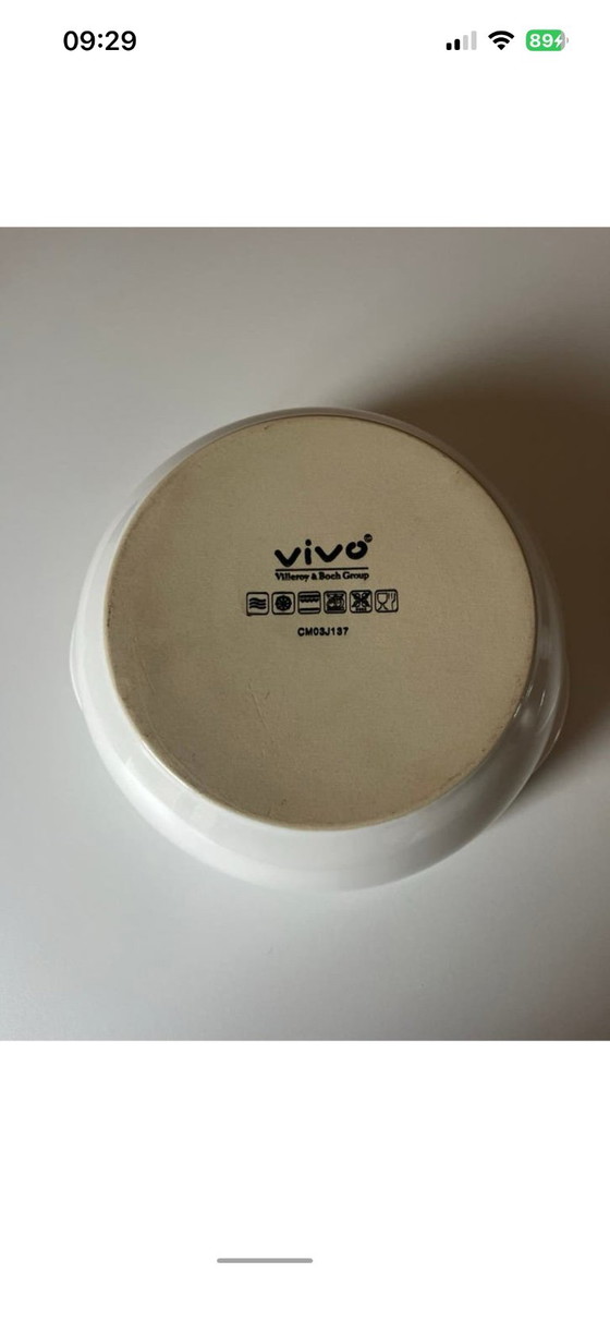 Villeroy & Boch Vivo ciotola ceramica bianca – Stoviglie (photo 3 of 6)