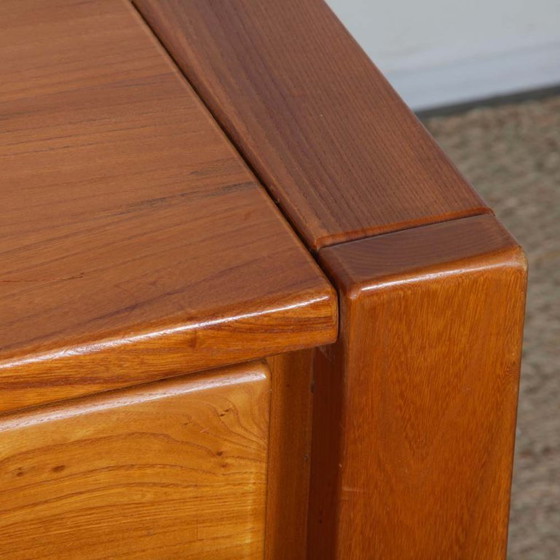 Image 1 of Cassettiera vintage in olmo massiccio, 1980