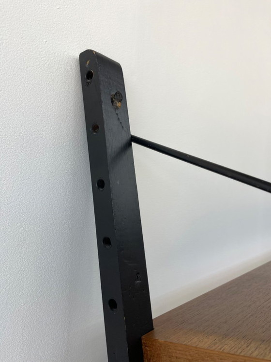 Vintage wandsysteem, Poul Cadovius, Royal System – Wandkast, Metal (photo 6 of 13)