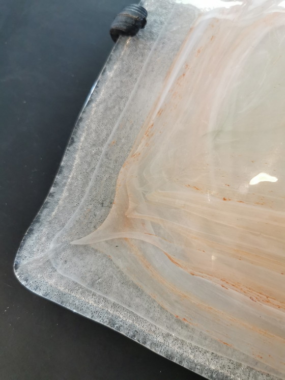 Image 1 of Aplique de Murano Graniglia naranja