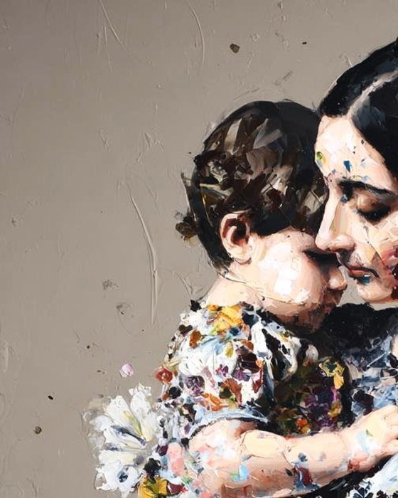 Image 1 of Anne DIAS "Harmony Mother Child" 