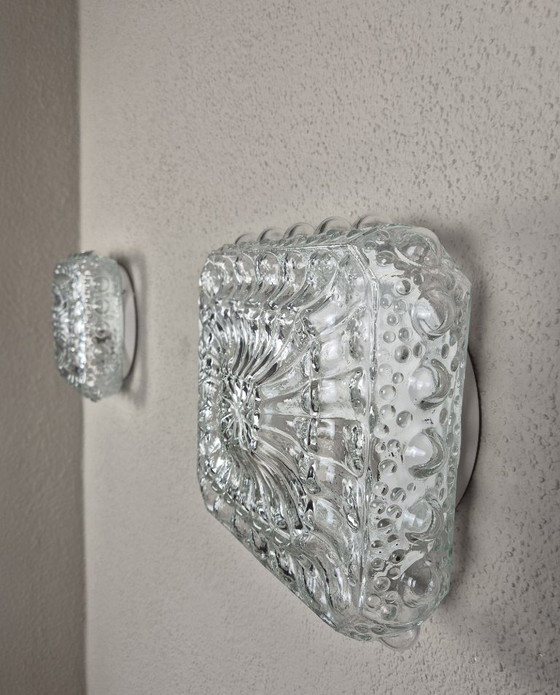 Plafoniera Vintage RZB 32215 | Design Tedesco | 2x E27 | 28 cm – Plafoniere, Vetro, Metallo (photo 11 of 21)