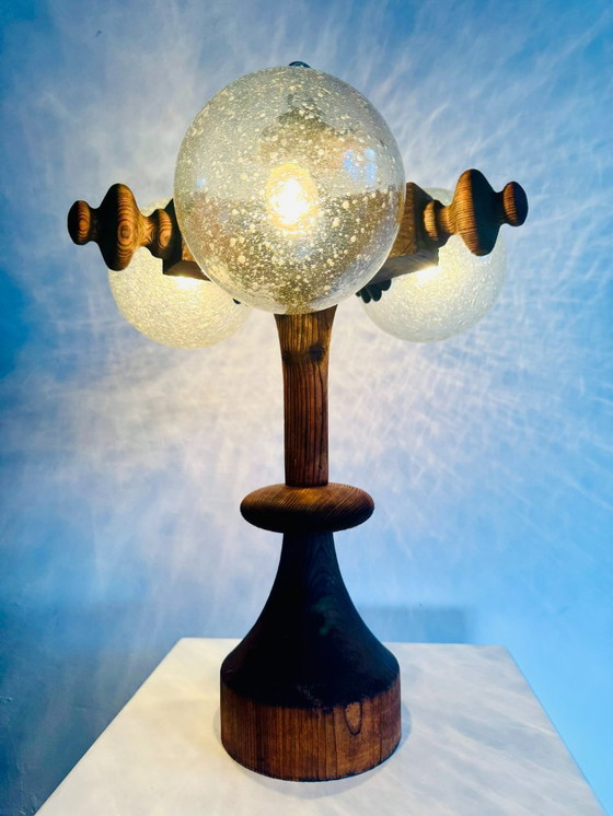 Image 1 of Rara lámpara de mesa modelo 14 de Temde Leuchten, Suiza, años 60